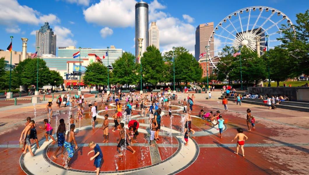 شقة أتلانتا  في Paradisiacal Piedmont Park Flat المظهر الخارجي الصورة